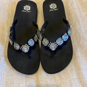 Yellow Box Flip flops